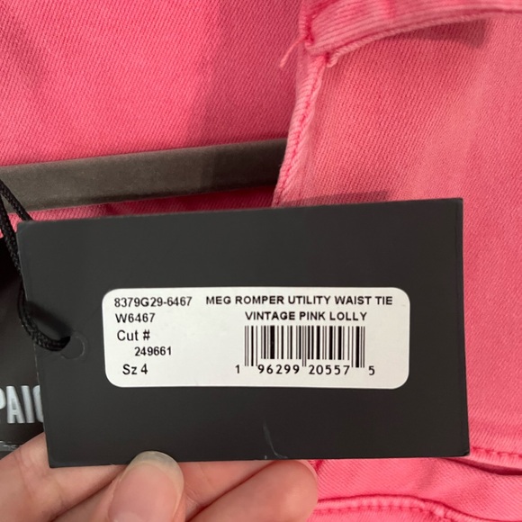 PAIGE Pink Jumpsuit - Picture 8 of 10